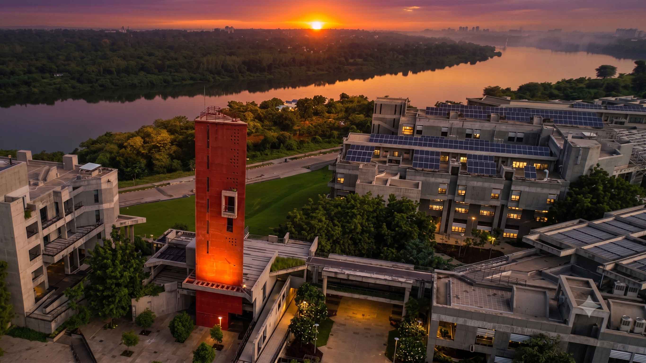 IIT Gandhinagar Riverfront Green Campus